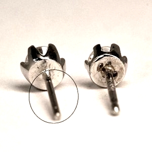 プラチナ・ピアスの修理