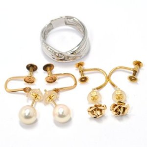 イヤリングをピアス加工・リングサイズ直し