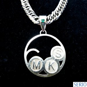 オーダーペンダントのバチカン加工